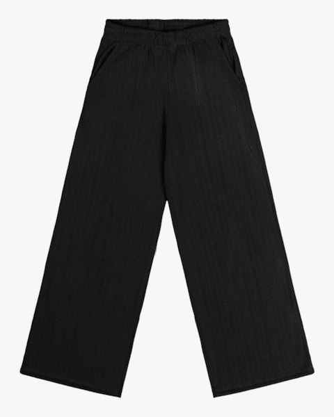 Calça Infantil Menina em Malha Cotelê Kely Kety - Preto