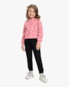 Calça Infantil Menina em Moletom Kely Kety - Preto-a52aab9b-0564-4fae-b244-e59182fc1224