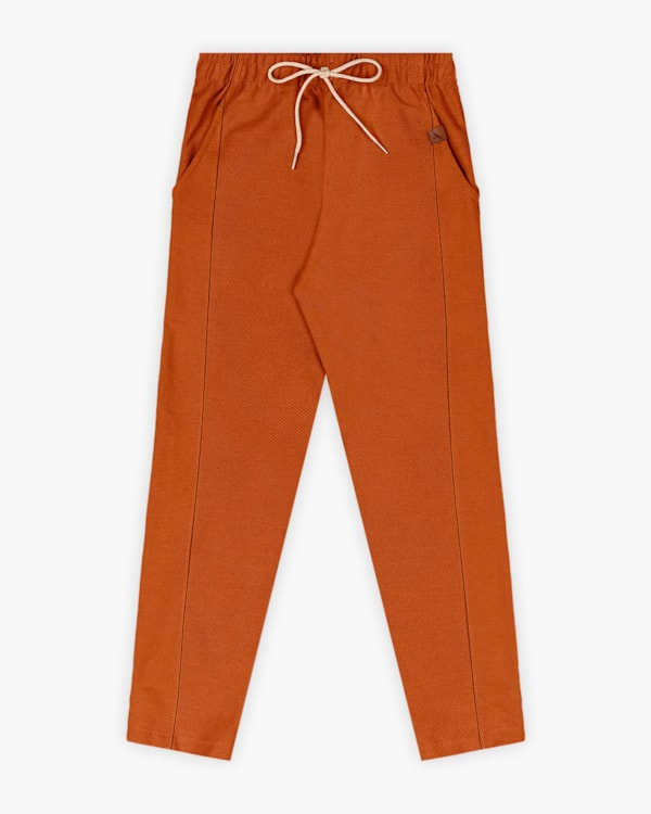 Calça Infantil Menino em Moletinho Sarjado com Bolso - ReiRex