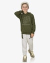 Calça Infantil Menino em Moletom com Recortes ReiRex - Mescla-540e5d50-af54-47ff-a1b4-d23ca537d9c6
