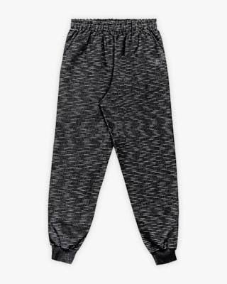 Calça Infantil Menino em Moletom Flamê com Bolso - ReiRex - Preto