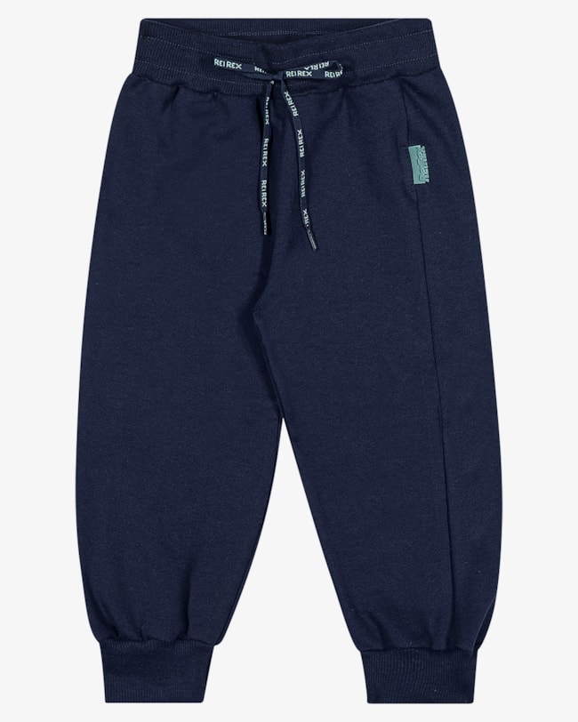 Calça Infantil Menino em Moletom ReiRex - Oxford-8c9a8ce3-98cb-4e56-93b8-cab00f6f6a42