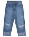 Calça Jeans Cropped Feminina Cereja Rosa-24724066-a8a7-46d4-94f0-b906935c4ea8