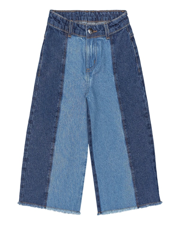 Calça Jeans Cropped Menina Kely Kety