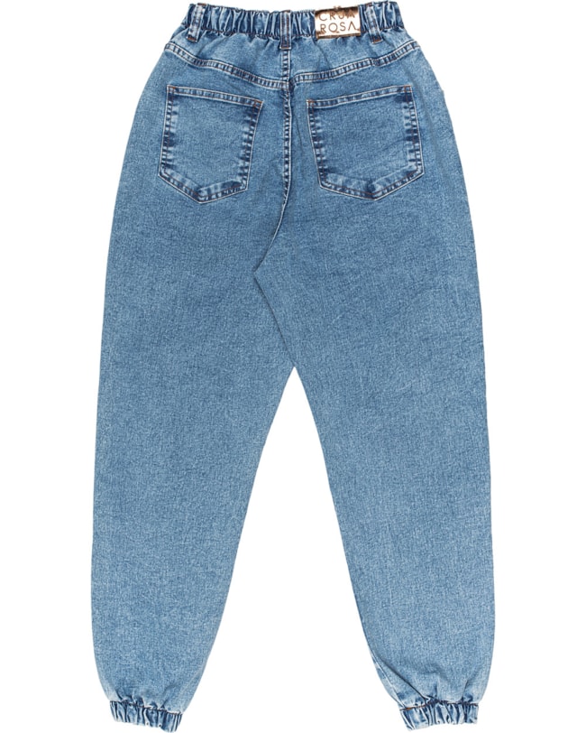 Calça Jeans Feminina Cereja Rosa Mom-a7ea046c-e70e-4d4b-bd1e-b749d7d0af98