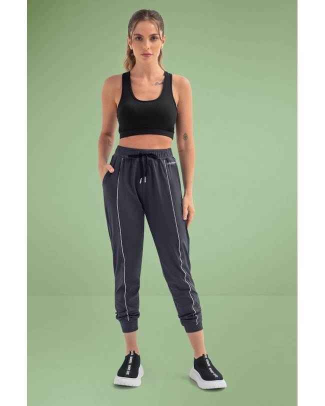 Calça Jogger Fitness com Fita Refletiva Cereja Rosa-db640fb6-c49e-4e55-9e98-08b1008ab419