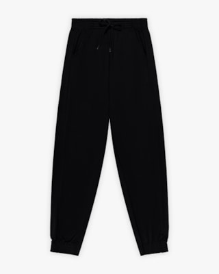 Calça Jogger Juvenil Feminina em Malha Felpada com Bolso - BaseD reto