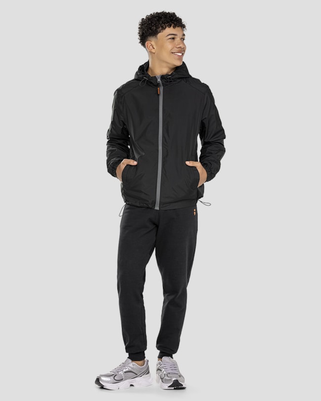 Calça Jogger Juvenil Masculina em Moletom - BaseD - Preto-131cc350-5a3a-43e8-a78a-76bf4d75bd93