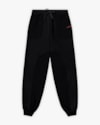 Calça Jogger Masculina Juvenil com Recortes em Moletinho - BaseD - Preto-bd200791-f29d-4292-89bc-b43628e65a0d