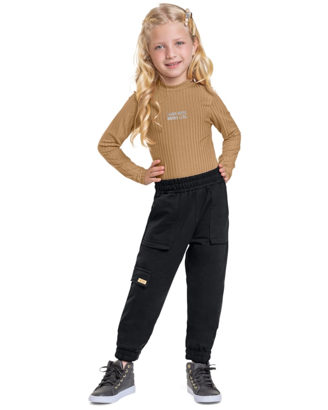 Calça Jogger Menina Kely Kety Moletom-f84ba517-d961-4da0-9a14-445ded8b1d74