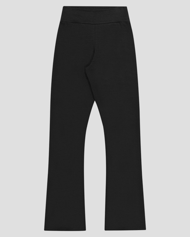 Calça Juvenil Feminina em Molecotton - BaseD - Preto-c62d30e8-864c-4d34-9f55-e0127f031399