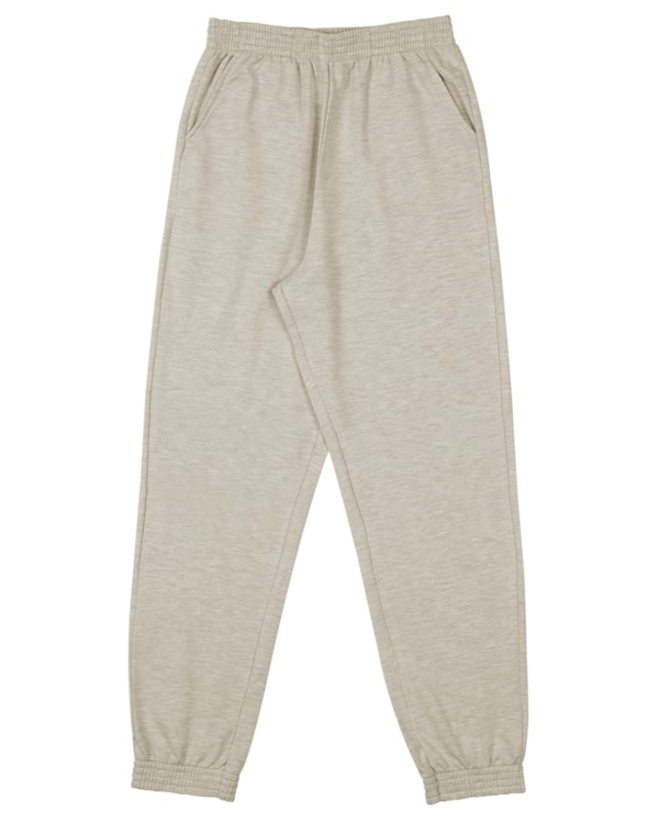 Calça Juvenil Feminina em Moletom com Bolsos BaseD - Mescla