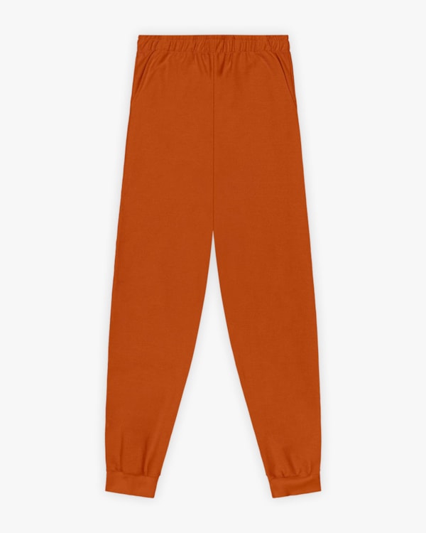 Calça Juvenil Masculina em Moletinho Sarjado com Bolso - BaseD - Inca