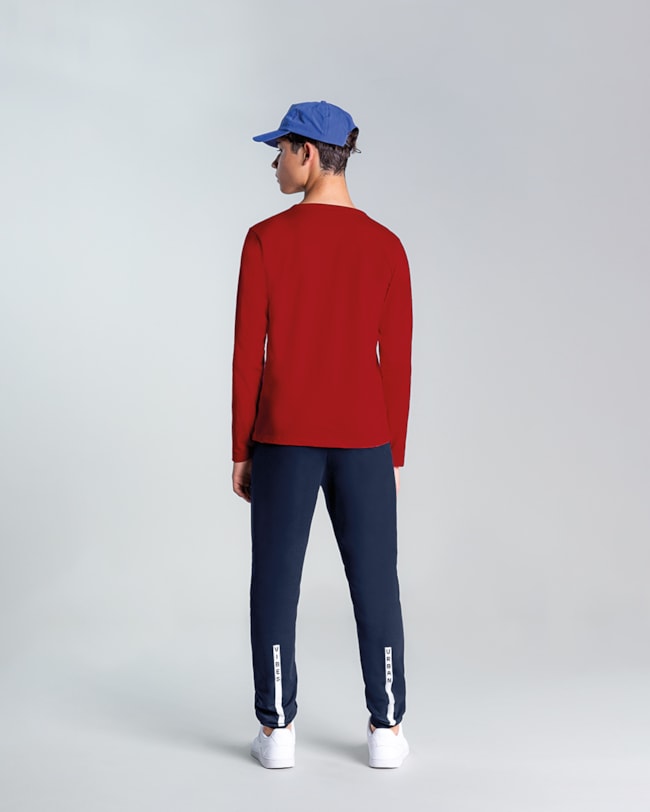 Calça Juvenil Masculina em Moletom com Estampa BaseD - Oxford-3a16157c-2e63-4ec8-99cd-09deb921870a