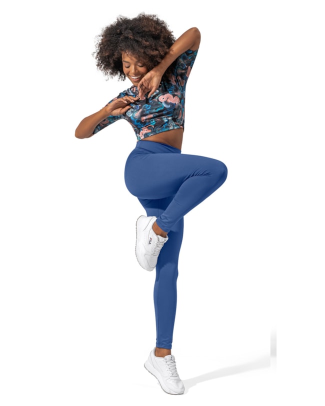 Calça Legging Fitness Feminina Cereja Rosa-a6218414-b40e-473e-a028-c0f15e24e8cb