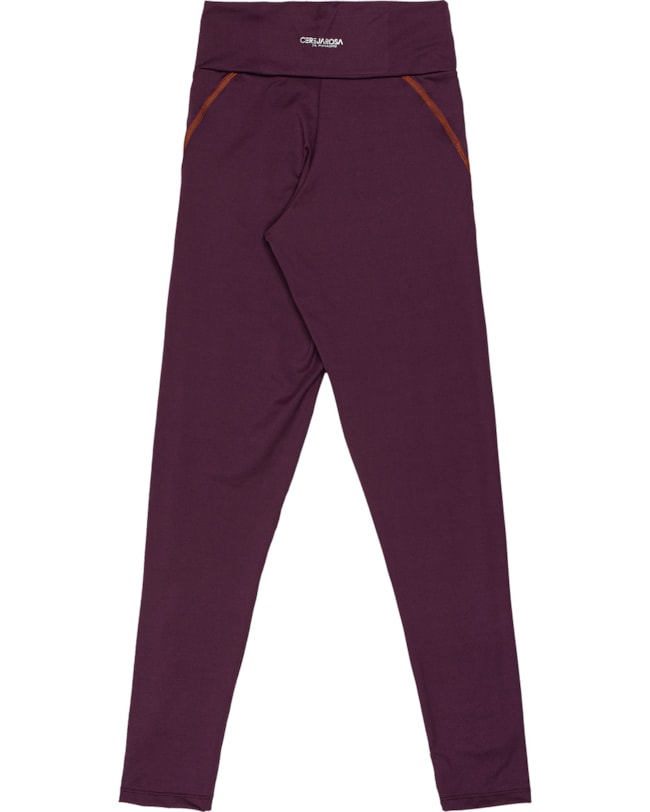 Calça Legging Fitness Feminina Cereja Rosa Cós Alto-ad27bafd-4c65-427e-a980-aeceac087cb8