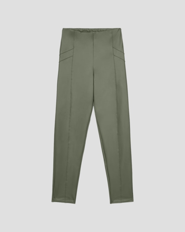 Calça Montaria Plus Size em Neocouro - Cereja Rosa - Verde