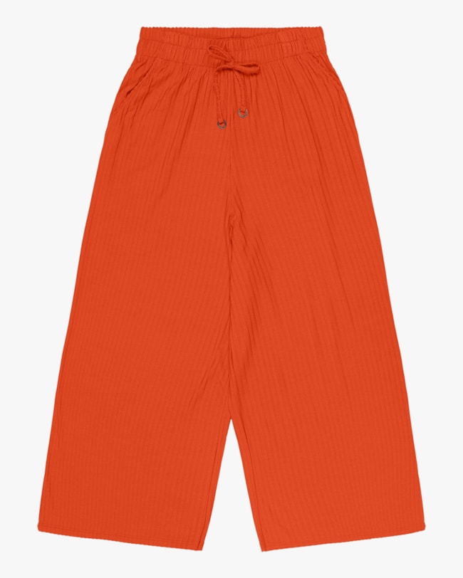 Calça Pantacourt Canelada Cereja Rosa-b2e923a7-524d-44d0-b00f-30e3a89ed845