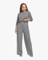 Calça Pantalona Feminina com Bolsos - Cereja Rosa -  Silver-e74005c4-f258-4c51-bff7-b6c494cb4277