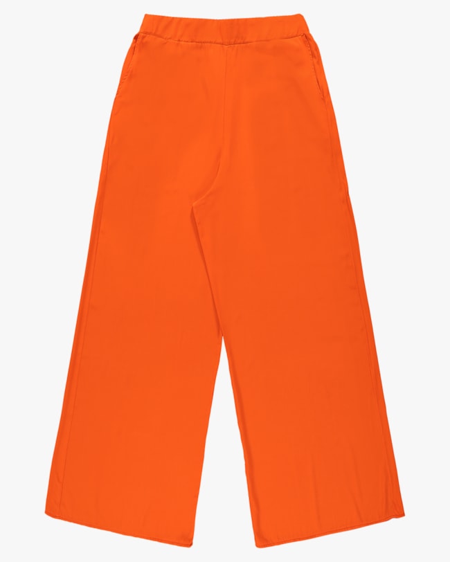 Calça Pantalona Plus Size em Viscose - Cereja Rosa - Ginger P-213cd4a4-e203-41e4-89c7-56bfed2850ad