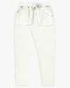 Calça Plus Size em Moletinho com Cinto - Cereja Rosa - Off White-87b8718b-1240-4e8f-9ef3-a3877159c984