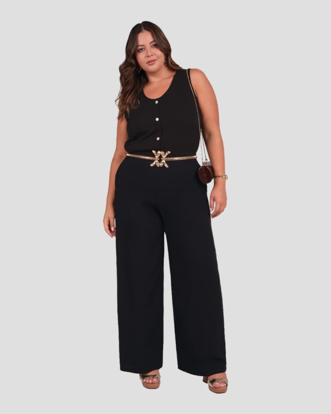 Calça Plus Size Pantalona em Viscose Cereja Rosa Preto-7b2acb63-117f-4d93-a450-af7ad73eee3f