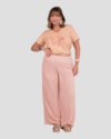 Calça Plus Size Pantalona em Viscose Cereja Rosa Rosê-4910091b-a7f4-44b6-a577-adb2e1da188c