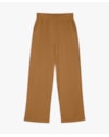 Calça Reta Feminina em Viscose Linho com Bolso - Cereja Rosa - Canela-ca02f060-0103-407a-94e0-672061a7e01d