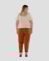 Calça Reta Feminina Plus Size em Moletinho - Cereja Rosa - Inca-8c7f41d7-af2c-4b03-a6ab-8e008f5c103b