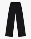 Calça Wide Leg em Moletinho Preto Cereja Rosa-34ae7608-e1ff-4f24-8db8-93a10accf910