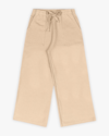 Calça Wide Leg Infantil Menina em Moletom - Kely Kety - Deserto-aa52c05e-e839-4db2-b7be-90dc14133a0d