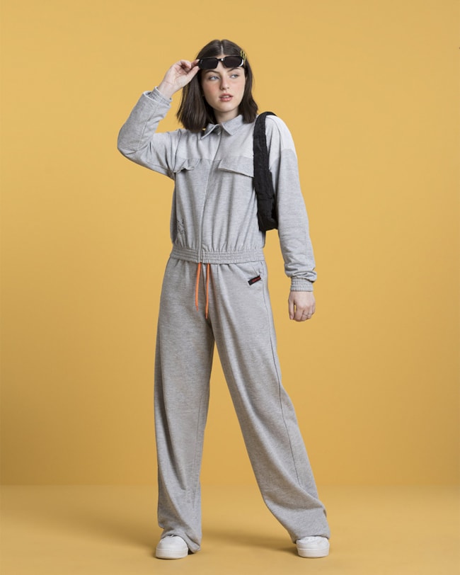 Calça Wide Leg Juvenil Feminina Based Moletinho-9cbd38dc-9cb4-4cab-b1de-b6044033d9ef