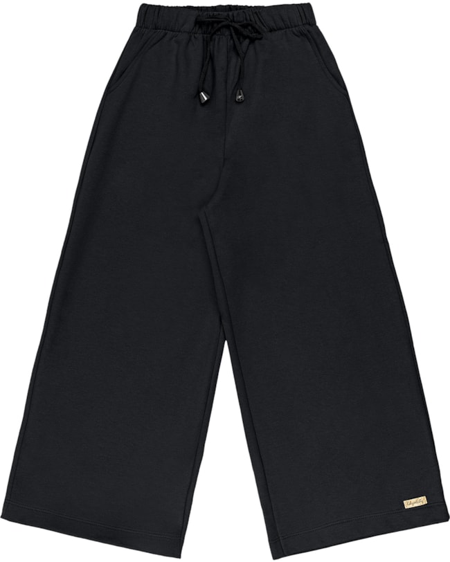 Calça Wide Leg Menina Kely Kety Moletom-cc88a1eb-e09e-4f87-863d-de6fad1a3a02