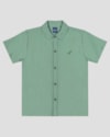 Camisa Infantil Menino em Viscose Linho com Bordado ReiRex Verde-5c63b7bf-1b7a-42a2-81f6-74ae4f19e3b7