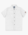 Camisa Infantil Menino em Viscose Linho - ReiRex - Branco-e62b5152-71c7-4255-a793-97a66e1de324