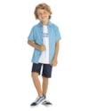 Camisa Infantil Menino ReiRex Celeste-4aba894a-afdd-4b75-a116-1436e0f45c26