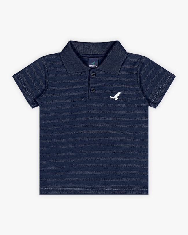 Camisa Polo Infantil Menino em Algodão - ReiRex - Oxford-7f5080e7-5c02-4c4c-9a02-cc45a9c67ea7