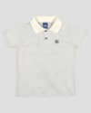 Camisa Polo Infantil Menino em Malha Listrada ReiRex Branco-b10bd9c4-1768-424d-9352-7ae025e8344e