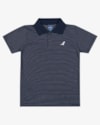 Camisa Polo Infantil Menino em Malha Listrada - ReiRex - Oxford-75965e61-4246-4e7b-b6bb-f055d236a68c