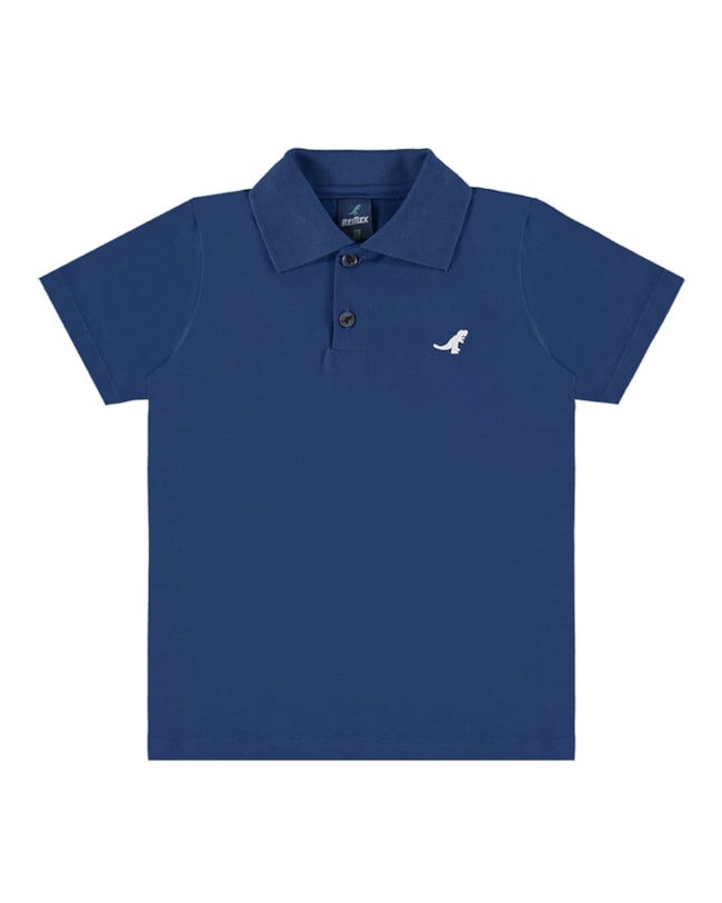 Camisa Polo Menino ReiRex Básica - CIDADE-0eae7231-e278-4a73-a44e-c0bc6892389a