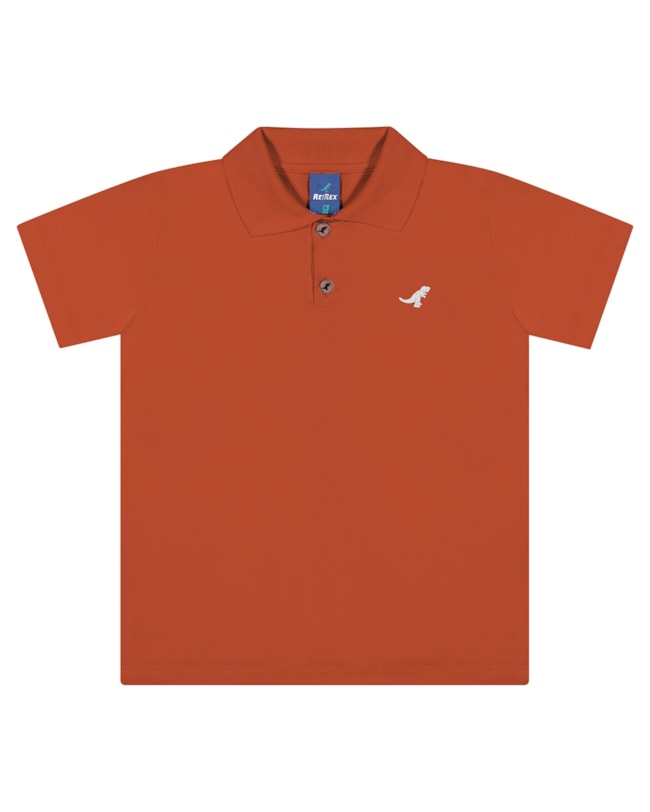 Camisa Polo Menino ReiRex Básica - POLEN-655b1ed5-985e-4fd5-b4c6-eac93fc4db75