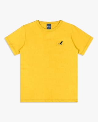 Camiseta Básica Infantil Menino em Meia Malha - ReiRex - Sol
