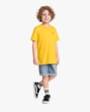 Camiseta Básica Infantil Menino em Meia Malha - ReiRex - Sol-06d60ae5-1e87-4d90-b80b-dda307b78cd0