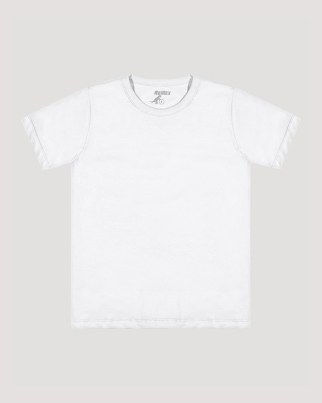 Camiseta Básica Infantil ReiRex-7717092b-f790-480d-8f34-dc7ba088755b