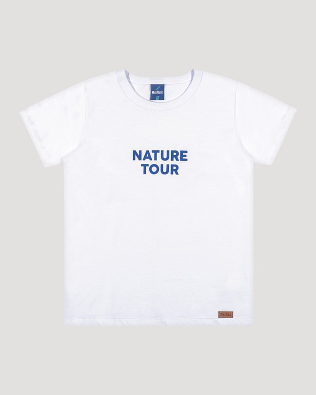 Camiseta Infantil em Meia Malha com Estampa ReiRex-80ce1d64-32e3-44d4-836a-820e18679ac0