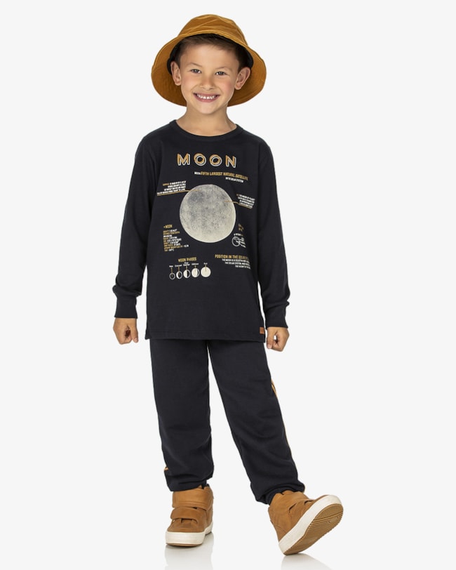 Camiseta Infantil em Meia Malha com Estampa ReiRex reto-e3e24d3b-dabd-4d3a-80b9-f6d783892c37