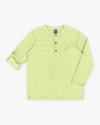 Camiseta Infantil Gola Padre em Algodão - ReiRex - Matcha-25e4f25a-0ab4-4bb3-8f3f-c68230c7a33e