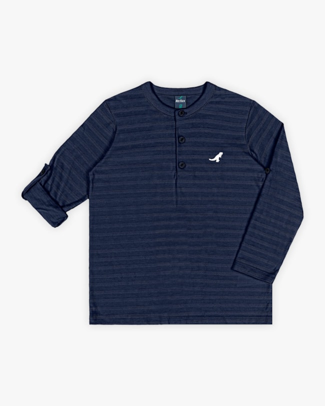 Camiseta Infantil Gola Padre em Algodão - ReiRex -Oxford-8c388146-1684-4dfd-b01d-47f7c50d6aac