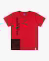 Camiseta Infantil Masculina com Bolso Tela - ReiRex - Tomato-ae5f47db-4e98-4711-8414-43357d28b3fb