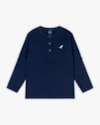 Camiseta Infantil Masculina Manga Longa com Botões - ReiRex - Onford-10-9de274a3-ee24-4e75-a6b9-72616305419b